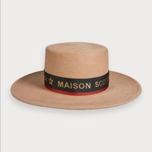 Scotch And Soda Camel Wool Fedora